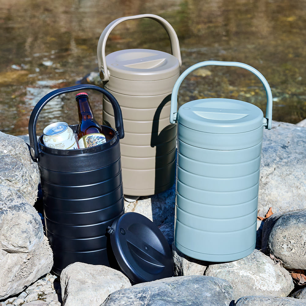 AMICAL Schlaf ワークマン 真空ハイブリッドコンテナ4.6L カバー AMICAL.Schlaf キャンプ用品 アウトドア : HRCOYahoo!店 - 通販 - Yahoo!ショッピング