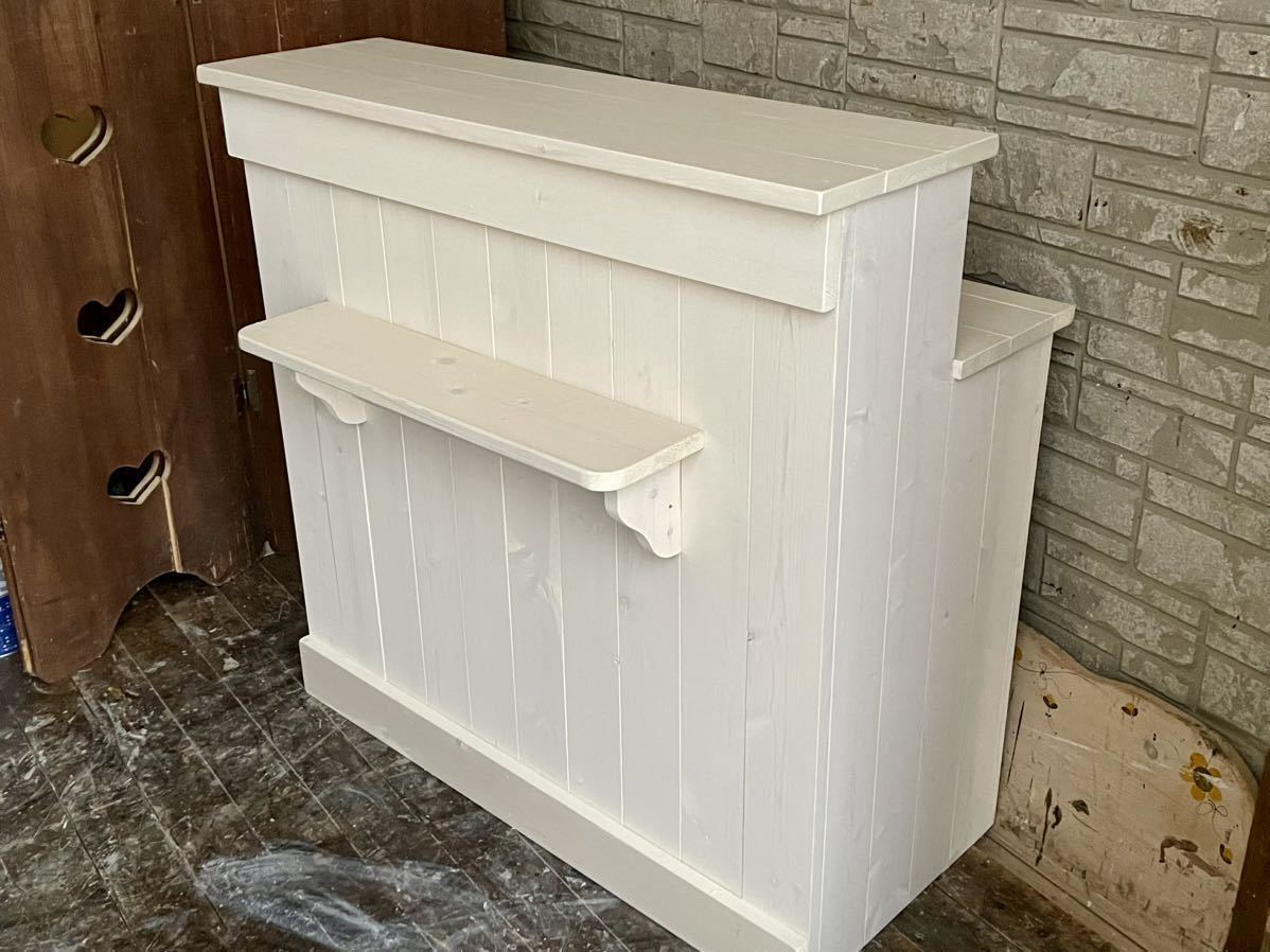 美容室用カウンター サロンの受付とレジ関本家具装芸ドレッサー 古材家具 IKP 女優ドレッサー モールテックス家具 mortex