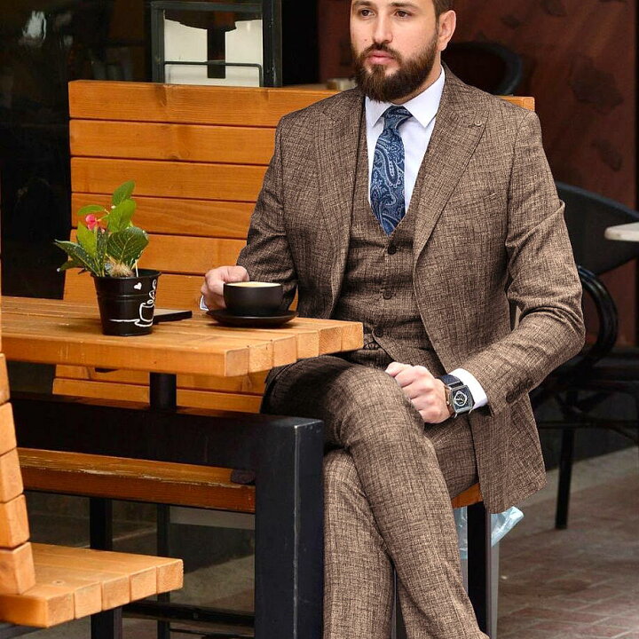 ブラウンジャケットの着こなし - ビジネスマンのファッションTips