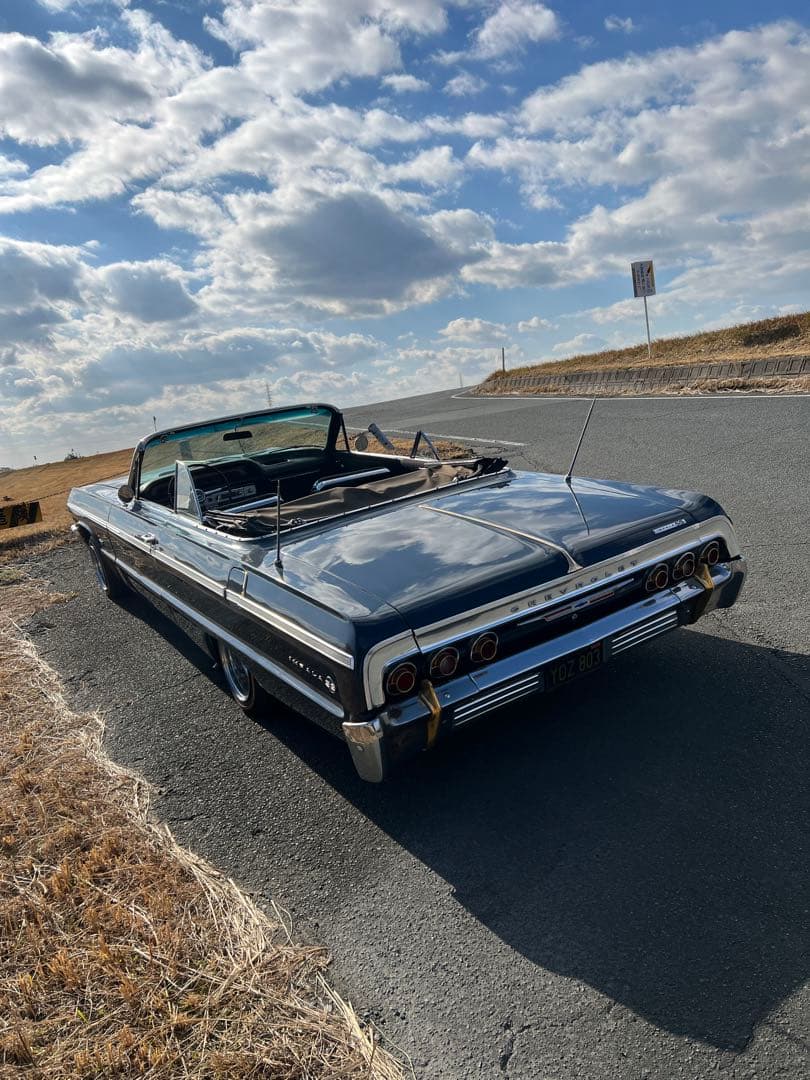 跳ねる車!?シボレーインパラ1964年式をレビュー!!!!クロスロード探検隊10月号 ChevroletImpala