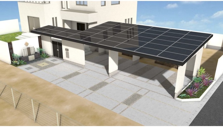 太陽光発電カーポート・ガレージ施工事例一覧愛知県小牧市で車庫・ガレージ・カーポートのことなら三喜工務店