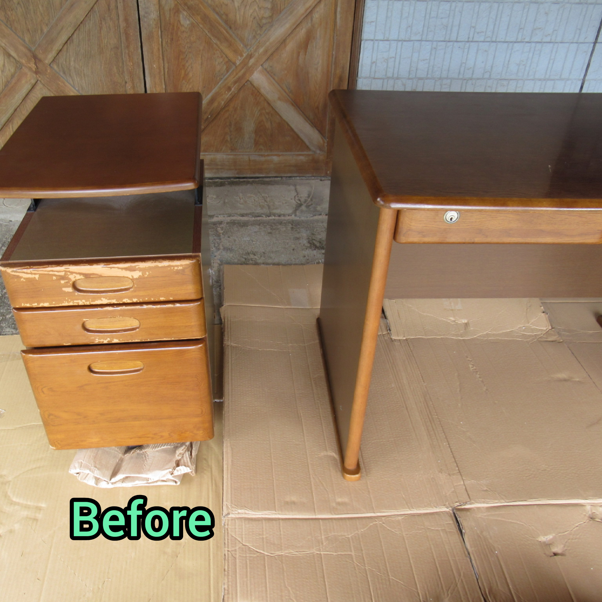 学習机&ベッド→リメイクキッチンワゴンCAINZ DIY Square