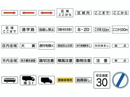 ちょっと分かりにくい指定方向外進行禁止の標識バイク用品 研究所