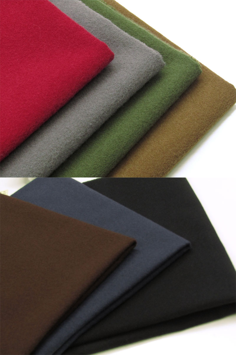 片面起毛カラーフランネル 無地 単位50cmコットンネル 生地 綿 無地 日本製： コットンプラザ本店