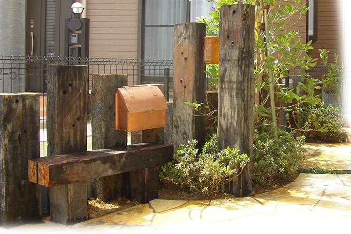 枕木門柱のおすすめ商品とおしゃれな実例RoomClip ルームクリップ