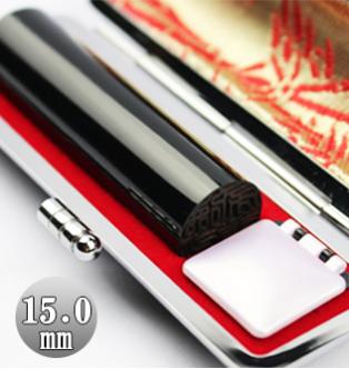 印鑑 作成 手彫り 黒水牛印鑑 13.5ｍｍ 実印 銀行印 完全手彫り 10年保証 : TIARO - 通販 - Yahoo!ショッピング