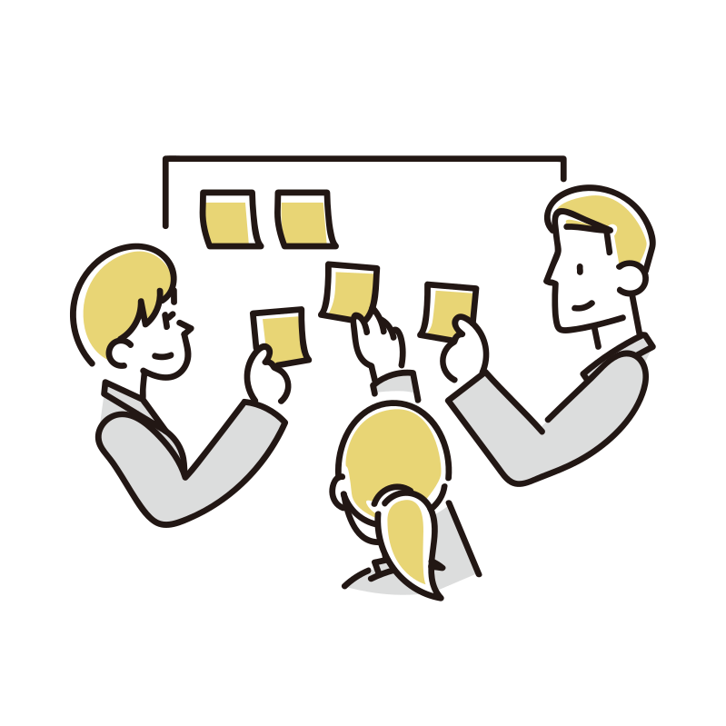 ビジネス・お辞儀とご案内をする女性の無料イラスト１商用可のイラスト素材集 – フリー素材BEZYBOX