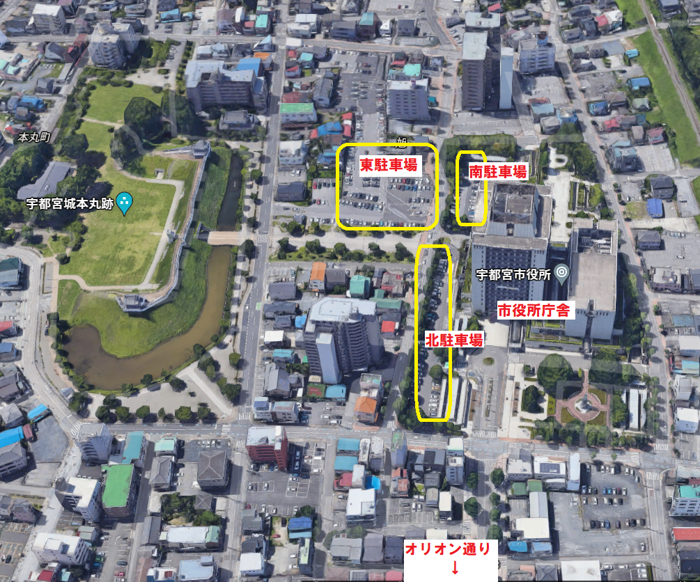 市役所の階段も「もったいないマーク」でラッピング！ - 宇都宮市もったいない運動市民会議 もったいない運動推進中