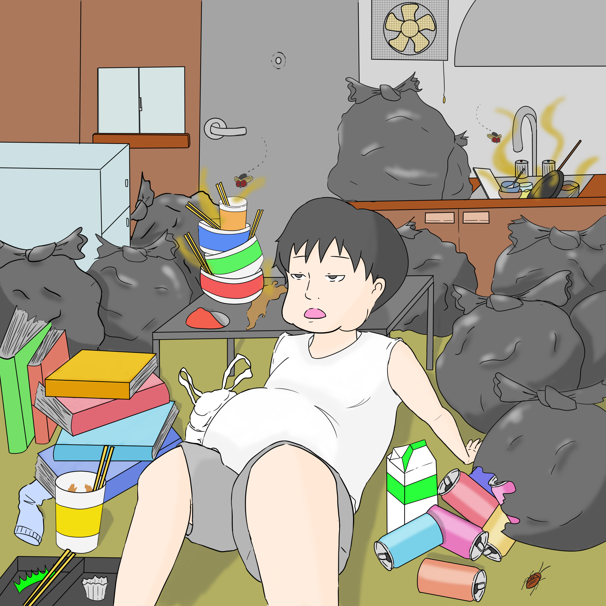 長崎のごみ収集のイラストかわいいフリー素材集 いらすとや