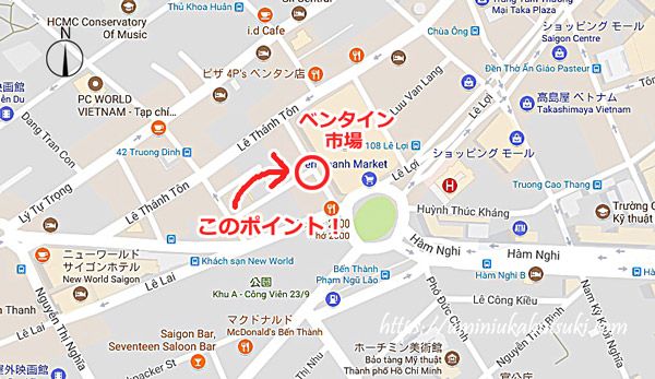 ベンタイン市場のナイトマーケットに行くなら夜6時半？その理由とは