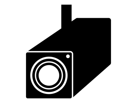 防犯カメラフリー素材の喚起TOOL