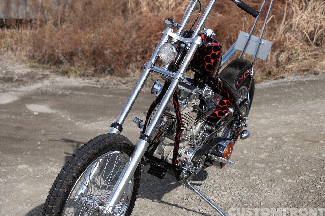 ROGUERIES METAL WORKのハーレー フリスコスタイルのショベルヘッド FLH 1979年・ログリーズメタルワーク – CUSTOMFRONTカスタムフロントCUSTOM FRONT