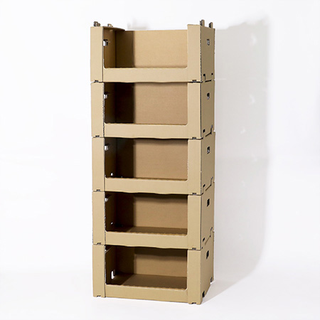 段ボール 資材”資材管理を一新したい” 提案事例 パック・ミズタニイプロスものづくり