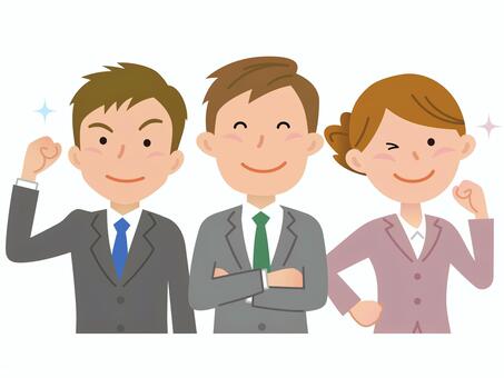 営業の人 男 のイラスト商用可・フリーイラスト素材集ちょうどいいイラスト