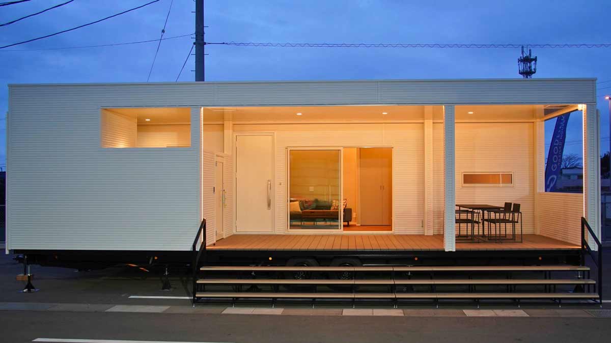 トレーラーハウス『TFC MOBILE UNIT』グランピング テクノエフアンドシーイプロスものづくり