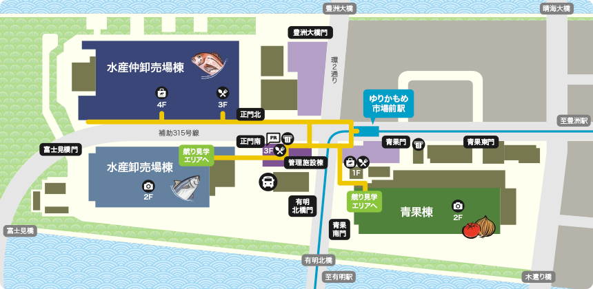 IHIステージアラウンド東京アクセス・最寄り駅・キャパシティ・座席情報Live&Access
