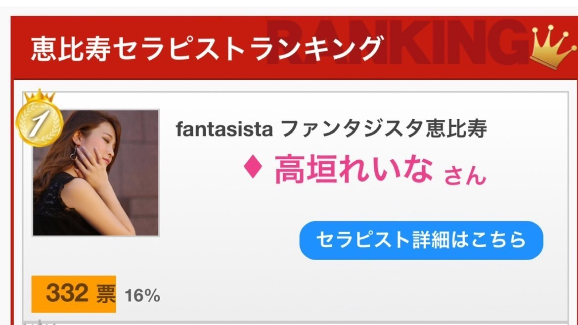 ファンタジスタ 恵比寿「朝岡 なつめ (22)さん」のサービスや評判は？｜メンエス