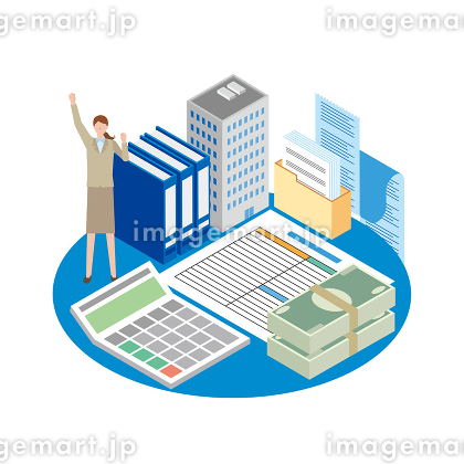 経理」のイラスト素材・ベクター画像 - イメージマートimagemart