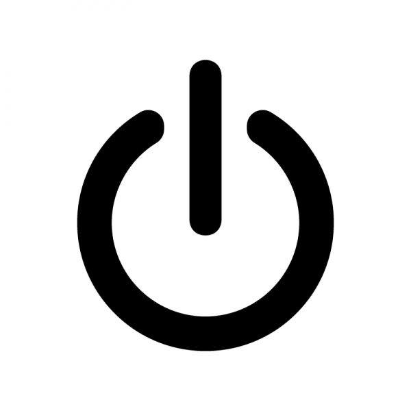 簡単説明 パソコンやプリンタの電源はどこにある？電源マークとは？ Windows・Mac ママと子のパソコン相談集「まこウェブ」