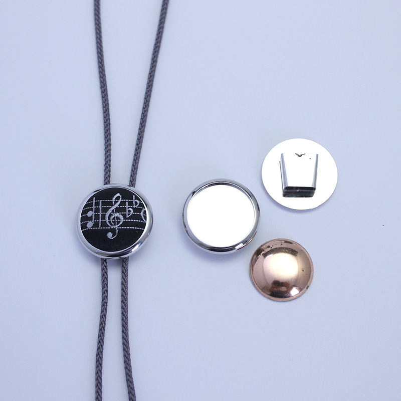 ブロンザイト ループタイ 天然石 ブラウン ヴィンテージ ループタイ・金色フレーム付き モンタナアゲート ループタイ販売 名取貴石 天然石