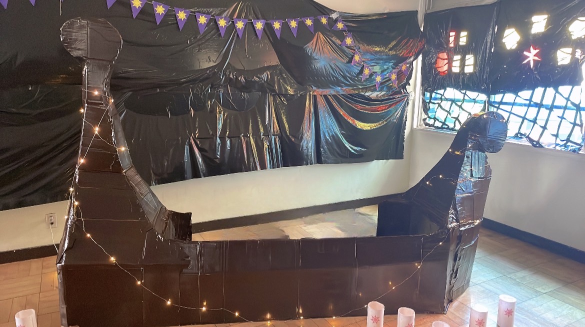 文化祭看板デザイン射的TikTok