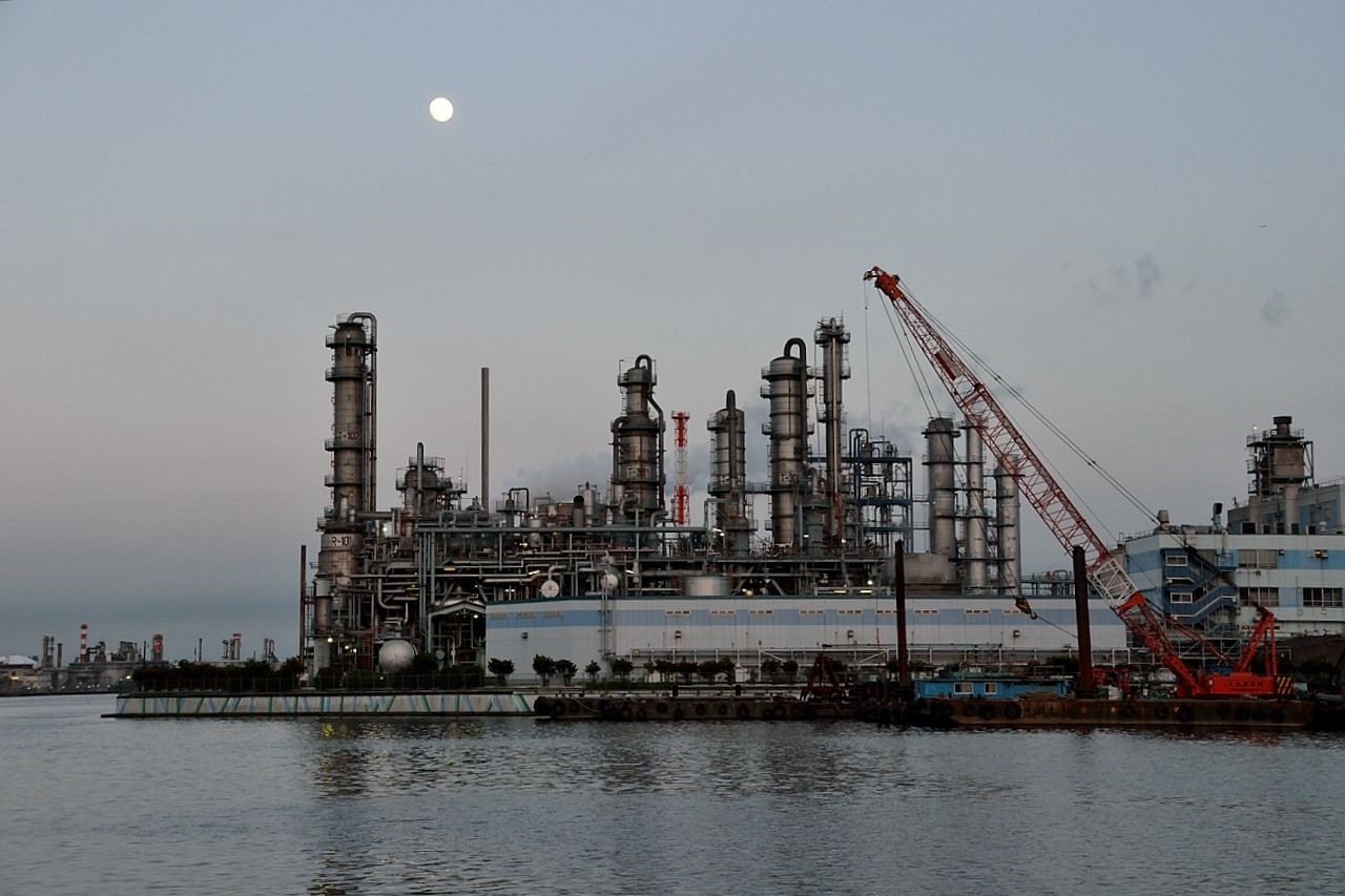 川崎・夜光 2013.2.17 : 光る工場地帯-ＩＮＤＵＳＴＲＩＡＬ ＡＲＥＡ