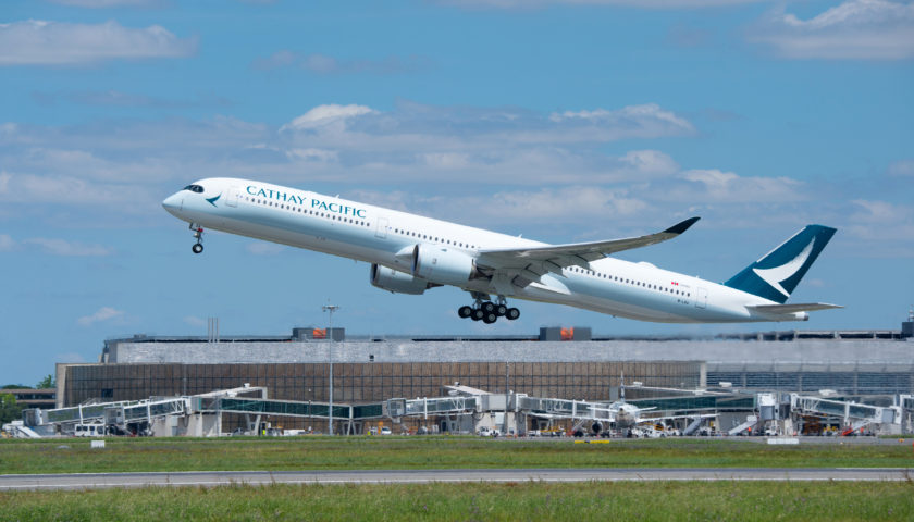 キャセイパシフィック航空 A350-900＆A350-1000 ビジネスクラス搭乗記。すけすけのマイル乞食