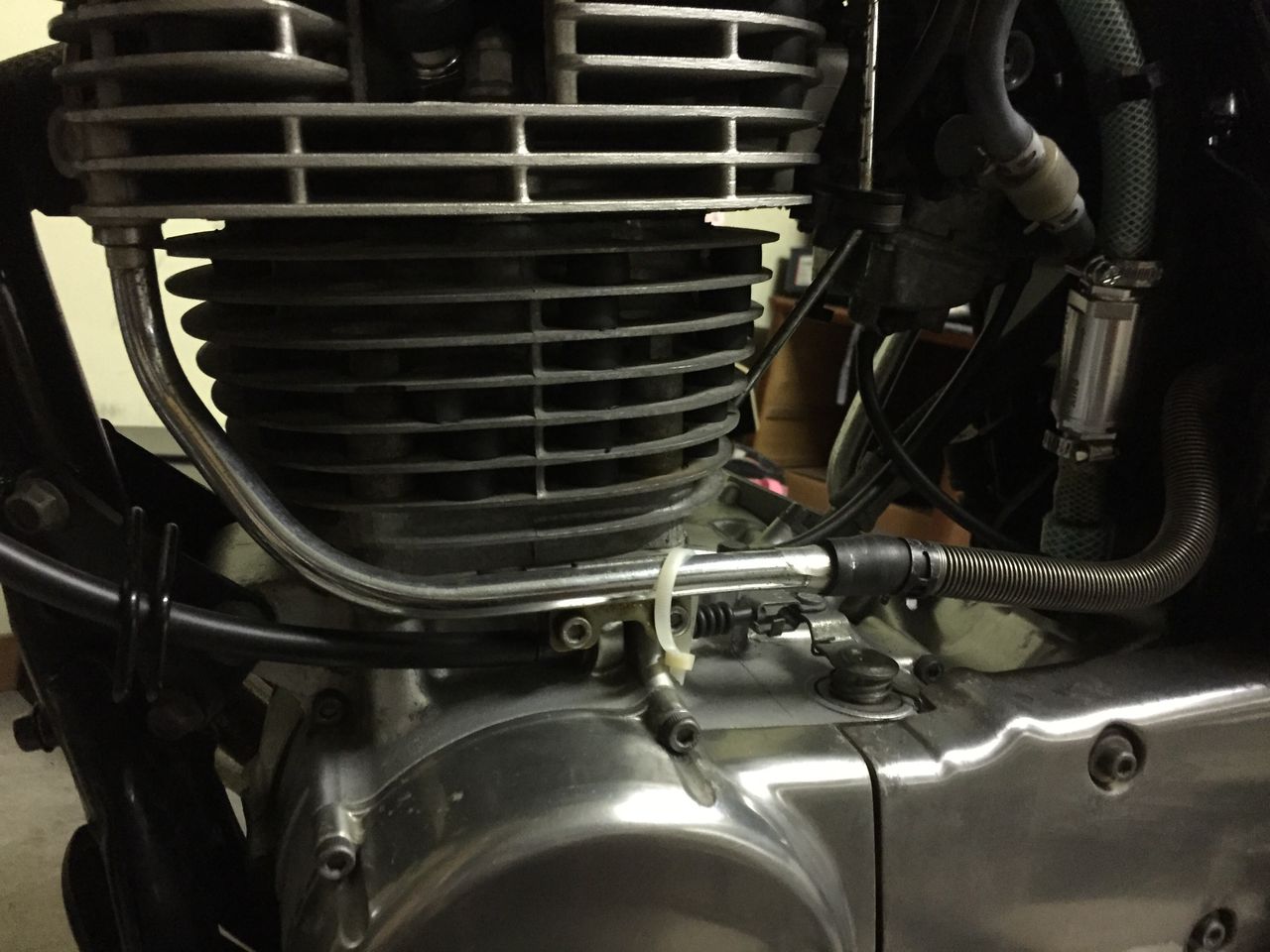 ２次エアー吸入システムキャンセルの巻き : wakaban's GSX1400 blog