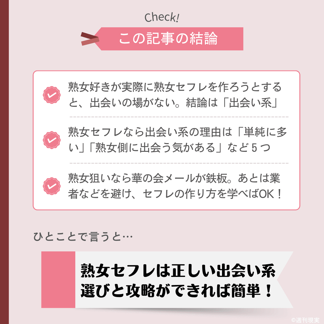 熟女セフレの作り方｜40〜50代のおばさんと出会える場所5選 ｜ アダルトScoop