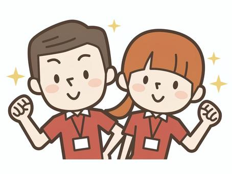 工場スタッフ：上司と従業員01FSイラスト - No: 1579842無料イラスト・フリー素材なら「イラストAC」