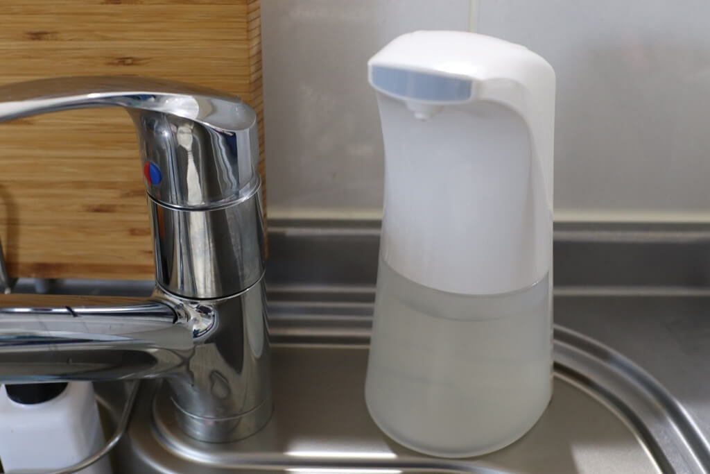 自動で出てくるモンダミン オートディスペンサー プレミアムケア 860mLセット 洗口液 1