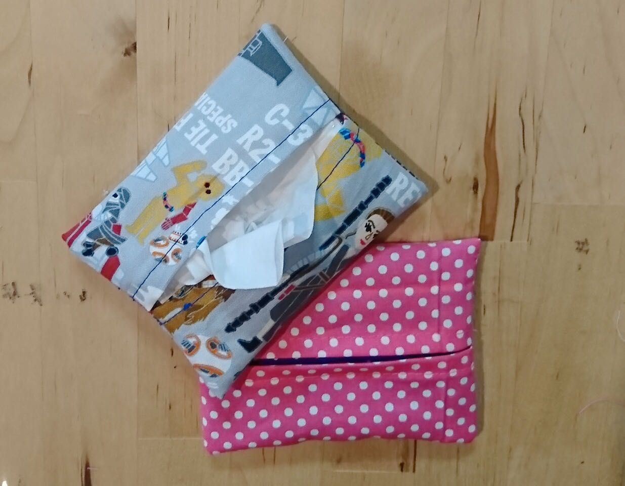 片手で引き出せる！ミニティッシュボックス 紙もの工作 作業動画 空き箱リメイクでポケットティッシュケース