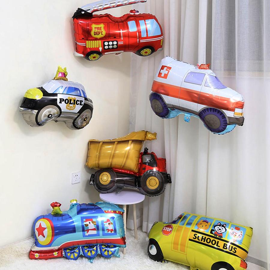 HaHaHa! 工事現場 はたらく車 誕生日 飾り付け バルーン セット 男の子 バースデー パーティー HAPPY BIRTHDAY 風船ガーランド ケーキトの通販はau PAY マーケット - エブリデイセレクトau PAY マーケット-通販サイト