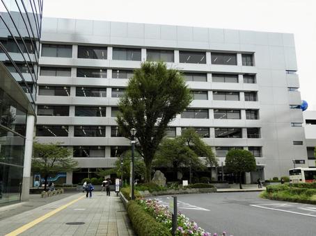 病院・会社の外観」フリー素材3枚セット大きな病院・建物・不動産物件のイメージ画像にFREEFREE”美容・女性専門”素材サイト