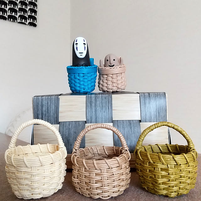 セリア お気に入りのかご・バスケットの商品を使ったおしゃれなインテリア実例RoomClip ルームクリップ