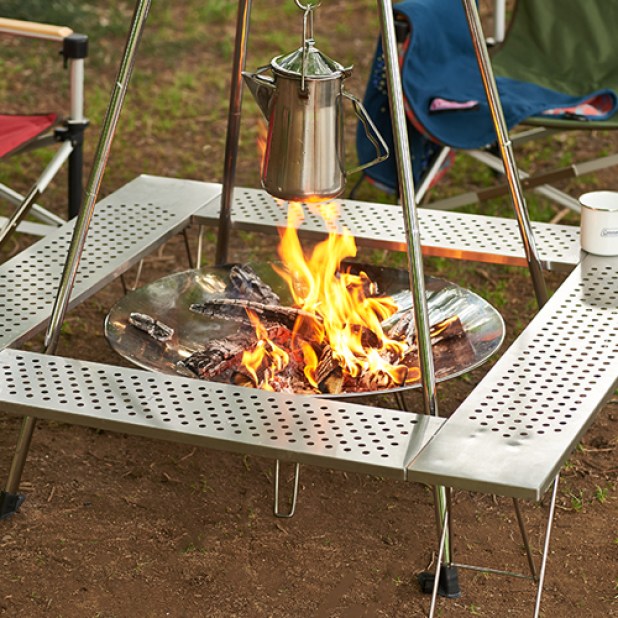 ファイアーディスク＆ソロを比較レビュー！デメリットやおすすめの五徳！サイズの違いは？ノマドキャンプ