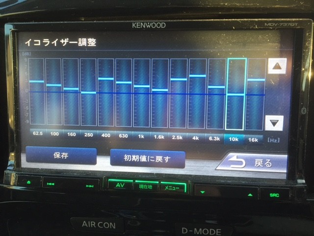 パナソニックビルトインナビのイコライザー調整 素人限定スバル レヴォーグ・VM by hideow - みんカラ