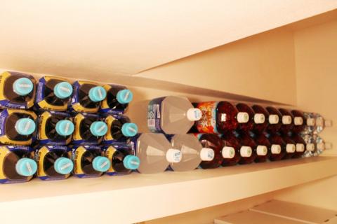 楽天市場 ペットボトル ストック 収納の通販