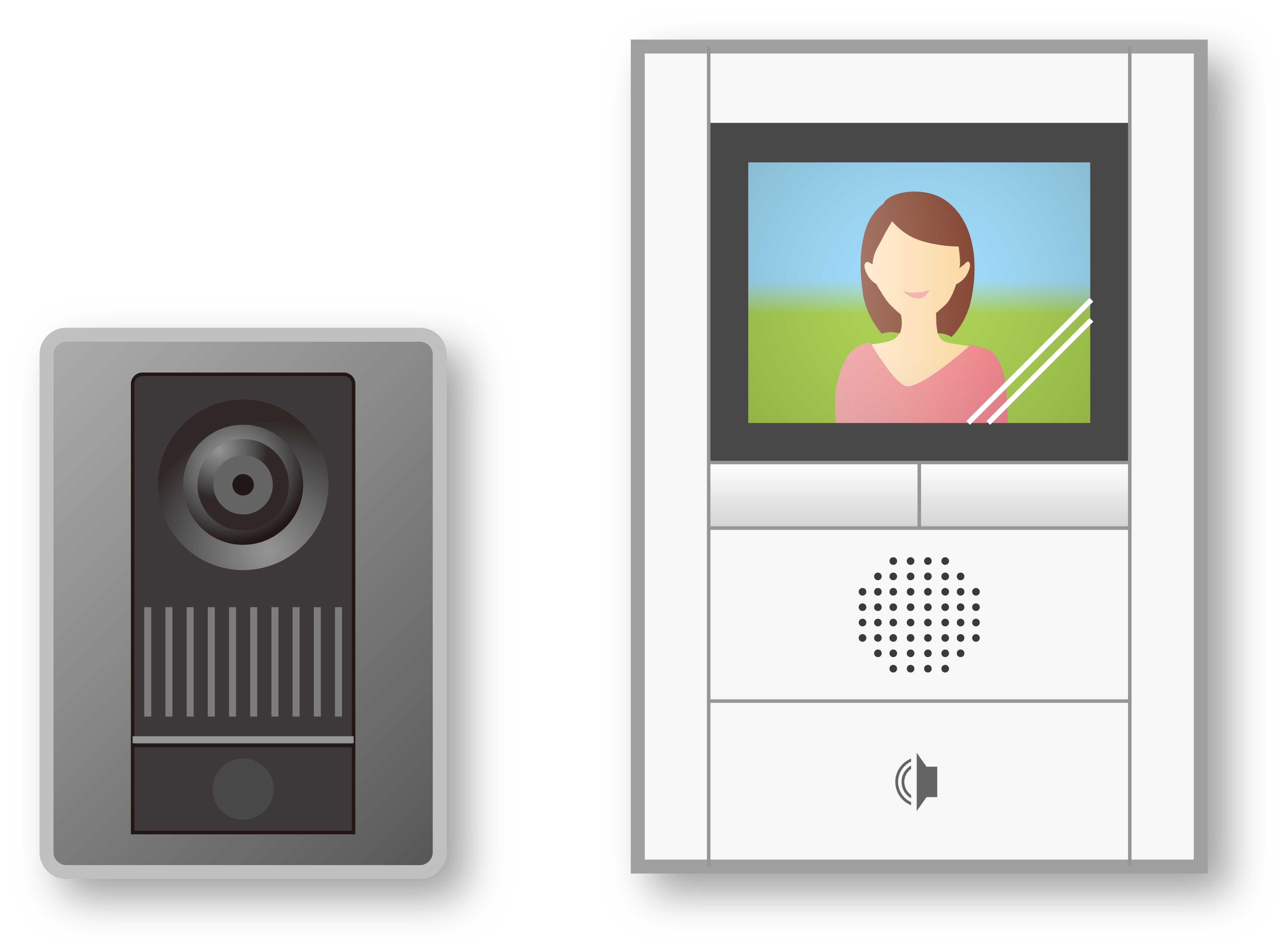 人体感知 音を変える 38種類着信音 双方向会話 WIFI 広角 暗視