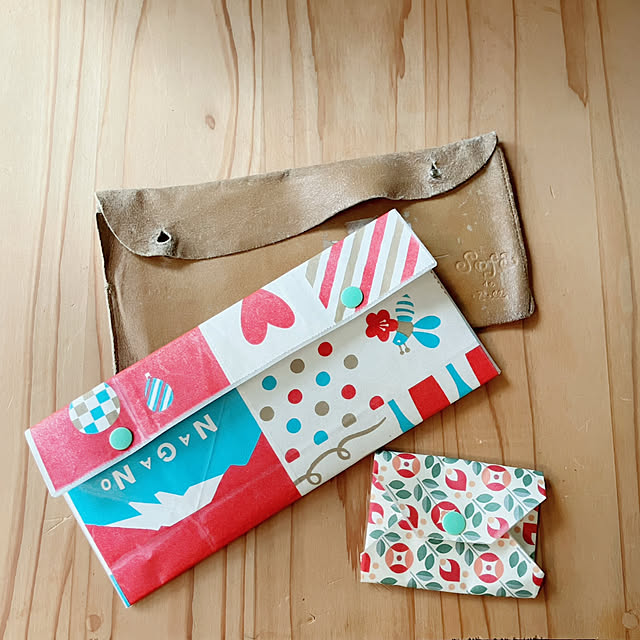 和柄包装紙の包み方とリメイク方法