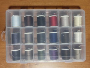 持ち運びできる「ダイソーのミシン糸収納ケース」の作り方主婦がハンドメイド副業で月３万を目指すためのブログ