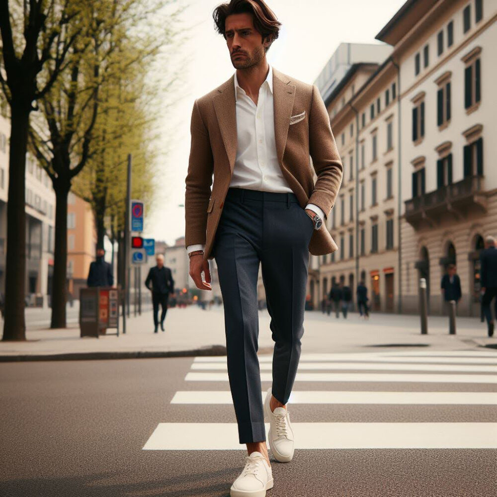 ビジネス」に該当するスラックス ブルー・ネイビー 青色系 ファッション通販 - ZOZOTOWN