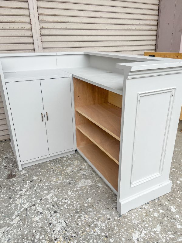 木製 レジカウンター Basic600 幅59×奥行50×高さ100cm レジカウンター台 レジ台 レジ置き 引き出し付き レジ カウンター 受付台鍵付き 店舗 美容室 エステ サロン 受付 荷物 収納 棚 ラック 台 ウッド 業務用セブンショップ楽天市場店 レジカウンター 木製