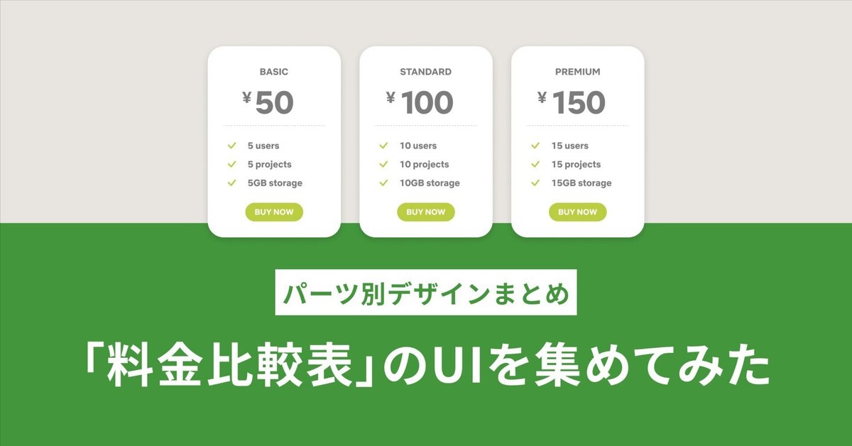 無料テンプレートあり 見やすくて選んでもらいやすい料金表のデザインを考察
