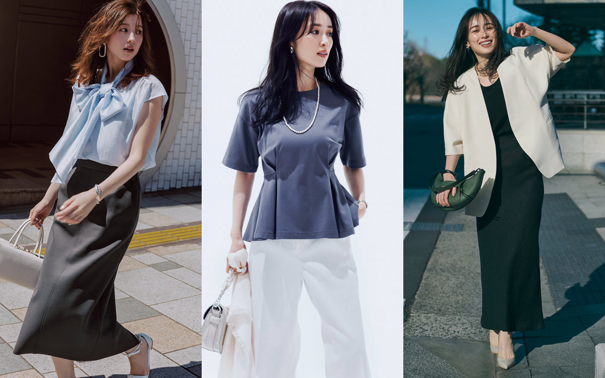 通勤コーデもきちんと見え 夏のレディースオフィスカジュアルコーデ12選 - ENJOY ORDER MAGAZINE Ladies