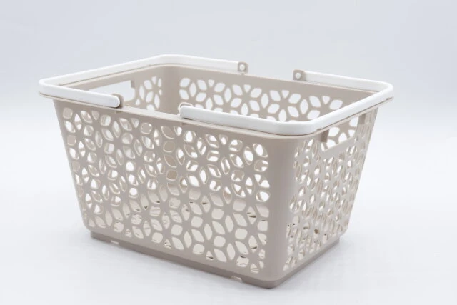 100均「ノルドバスケット」の商品情報とサイズ・収納例。セリアで販売 4973430023153