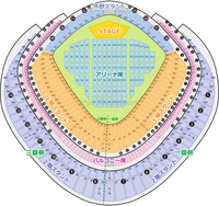Kアリーナ座席雑感みずみ