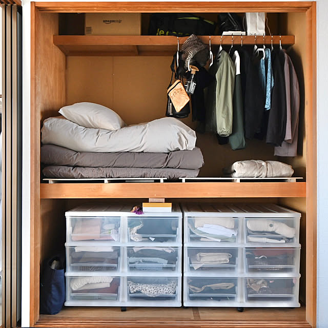 押入れ収納のコツは空間の使い方！寄せる＆動く収納へハルメク暮らしとお金