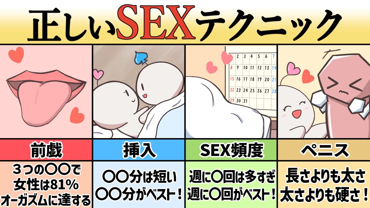 男性必見】一般女子が教える本当に気持ちいいセックステクニック！