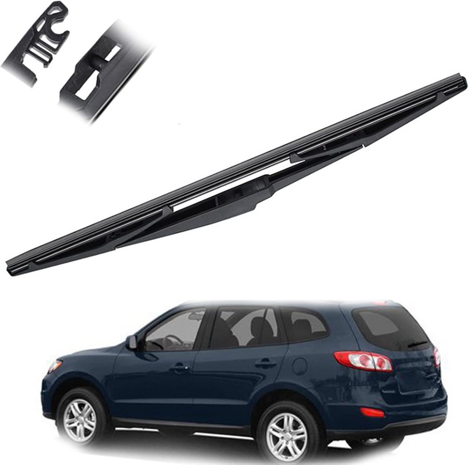 カーワイパー 車の窓リアガラスワイパーブレードに適合するSX4 ハッチバック 2006 2007 2008 2009 2010 20 ぷぷ！高級車 なのにリアワイパーけちってやーんの 笑 」ああ、恥ずかしい勘違いMOBYモビー